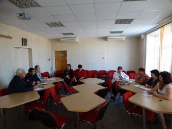 Сотрудники полиции Георгиевского городского округа провели «круглый стол» с председателями советов территориального общественного самоуправления