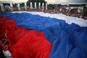 Самый большой в СКФО триколор будет развернут в преддверии выборов Президента РФ  на площади Георгиевска