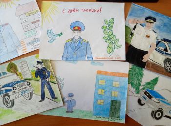 В Георгиевском городском округе завершился окружной  этап конкурса детского рисунка «Мои родители работают в полиции»