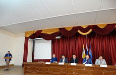 В Георгиевском городском округе состоялся отчет перед населением начальником полиции 