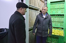 Глава Георгиевского округа посетил предприятие по производству яблочного сока