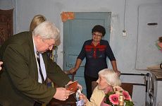 Ветеран войны Вера Татарникова из станицы Александрийской отметила свой 100-летний юбилей