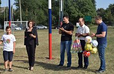 В субботу 8 сентября в Георгиевске прошло торжественное открытие детской спортивной площадки «Южное»