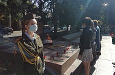 Память защитников Кавказа почтили в Георгиевском городском округе