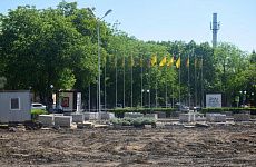 Новые штрихи к имиджу Георгиевска: реконструкция главной площади идет полным ходом