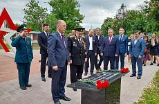 В Георгиевске установили Памятный знак в честь тружеников тыла и «детей войны»