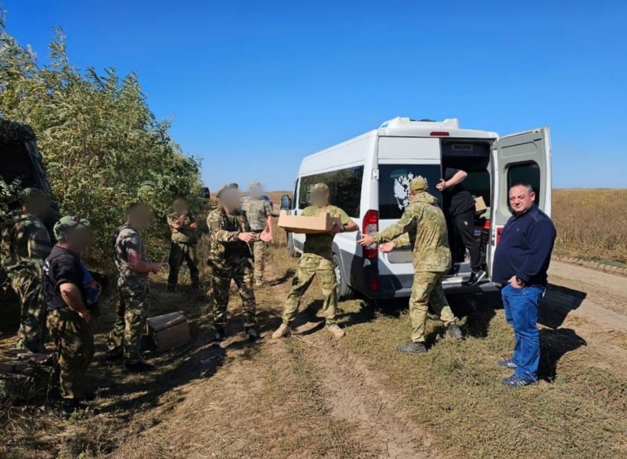 Помощь бойцам СВО продолжается