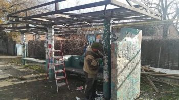 Реконструкция остановочных пунктов в селе Краснокумском