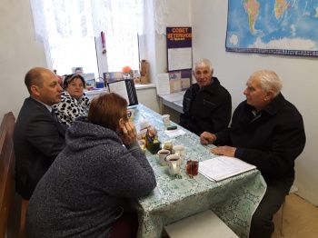 Председатель Думы округа провел встречу  с активом Совета ветеранов станицы Урухской