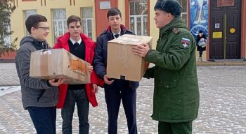 Георгиевцы собирают посылки участникам СВО
