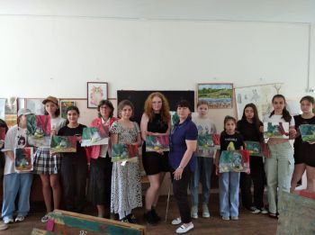 В Георгиевском округе организовали открытый фестиваль пленэрной живописи 