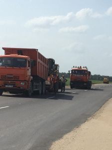 В Кировском округе на Ставрополье завершается ремонт региональной автодороги