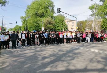 Массовый пробег в преддверии Дня Победы прошел в Георгиевске!