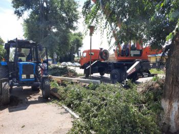 На Ставрополье ликвидируют последствия стихии