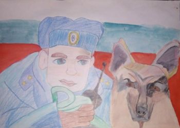 В Георгиевском городском округе проходит конкурс детского творчества «Полицейский Дядя Степа» в онлайн-режиме