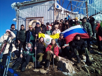 Самую высокую вершину Кавминвод покорили георгиевские школьники и педагоги 