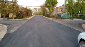 В городе Зеленокумске Ставропольского края отремонтировали важную для местных жителей автодорогу