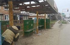 Реконструкция остановочных пунктов в селе Краснокумском