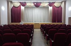 Обновленный зрительный зал в Доме культуры поселка Балковского