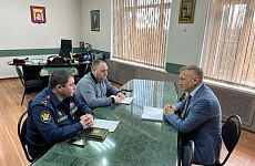 В Георгиевском округе обсудили планы взаимодействия администрации и уголовно-исполнительной системы 