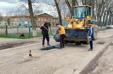 Ямочный ремонт на дорогах Георгиевского округа завершат к 1 июня 