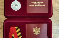 Участника спецоперации из Георгиевского округа наградили медалью «За отвагу»