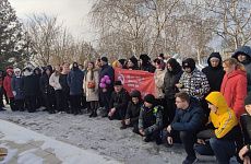 В селе Новозаведенном отметили 80-летие освобождения от фашистской оккупации