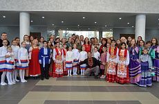 Впервые в Георгиевске  прошла Международная Акция "Хороводы Единства"!