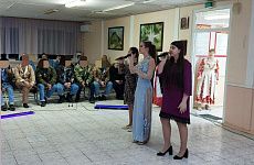 Георгиевские артисты дали концерт в госпитале для участников спецоперации