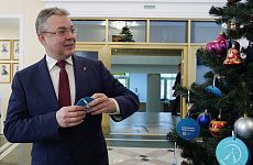 Владимир Владимиров исполнит новогодние желания юных ставропольцев в рамках акции «Елка желаний»