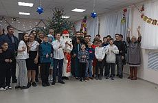 Министерство имущественных отношений поздравило воспитанников детского дома в Георгиевске с Новым годом