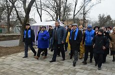 Под флагом «Единой России»  24 ноября в Георгиевске состоялось знаковое событие – торжественное открытие первой очереди Парка Дружбы и бульвара по улице Лермонтова. 