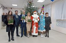 Министерство имущественных отношений поздравило воспитанников детского дома в Георгиевске с Новым годом