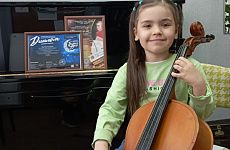 Юная виолончелистка из Георгиевска стала лауреатом двух Международных конкурсов
