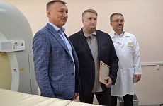 В Георгиевской районной больнице открыли новый компьютерный томограф