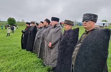 В округе прошёл фестиваль традиционной казачьей воинской культуры «Георгиевская Казарла»