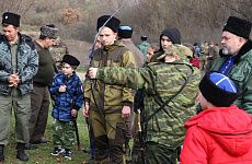 В округе прошли казачьи воинские состязания «Осенний спас»